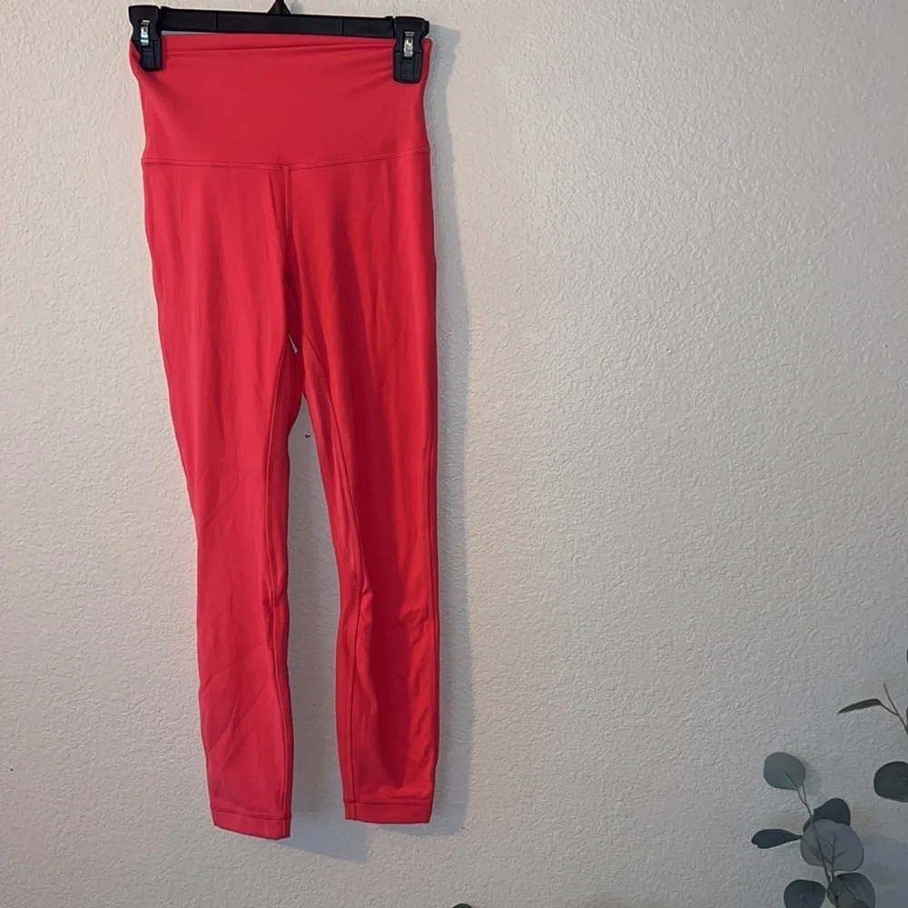 Lululemon align double lined leggings GUAVA PINK